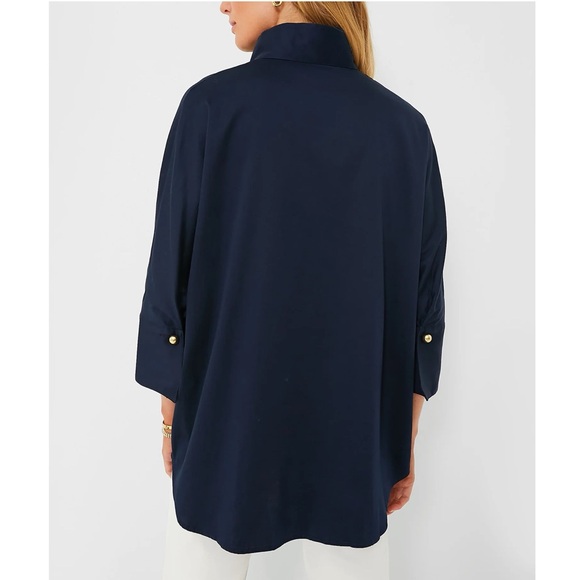 TUCKERNUCK Navy Willow Blouse - Picture 4 of 12